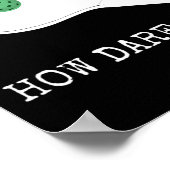 Dminton Dare Dare You - Picklell おもしろい Jok ポスター (角)