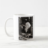 Dmitri Ivanovich Mendeleevのポートレート コーヒーマグカップ (左)