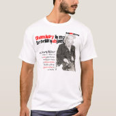 Dmitri Mendeleev Tシャツ (正面)