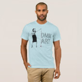 DMKの芸術のシマウマのティー Tシャツ (正面フル)