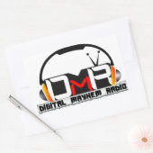 DMR長方形ステッカー 長方形シール (封筒)