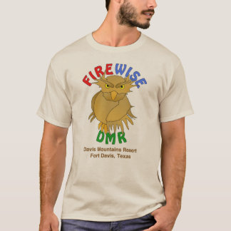 DMR Firewise Owl Tシャツ（背景なし） Tシャツ