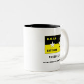 DMRCコーヒーカップ ツートーンマグカップ (正面右)