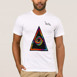 DMTによるすべての見る目の落書きのTシャツ Tシャツ