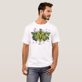 DMTのスピリチュアルの落書き Tシャツ (正面フル)