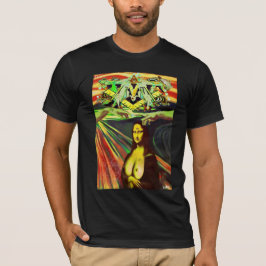 DMTの精神的な落書き-有名な絵画のリミックスして下さい Tシャツ