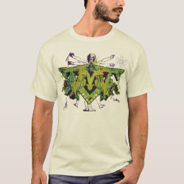 DMTの精神的な落書きAYAHUASCAのTシャツ Tシャツ