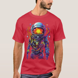 DMTアートスペイサイケデリックスマン2 Tシャツ