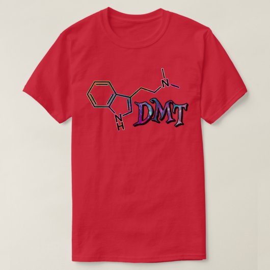 DMTスピリット分子 Tシャツ (デザイン正面)