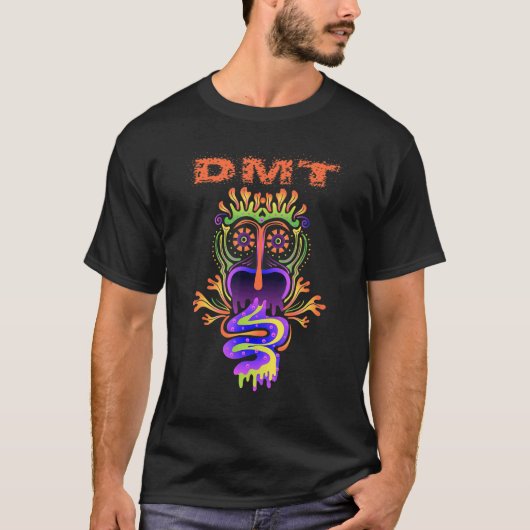 Dmt N N Dimethyltryptamine Ayahuasca Entheogenic P Tシャツ (正面)