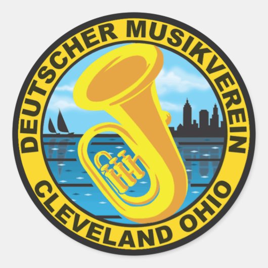 DMV 3インチラウンドステッカー – 6カウント ラウンドシール (正面)