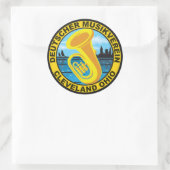 DMV 3インチラウンドステッカー – 6カウント ラウンドシール (バッグ)