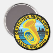 DMV 3"丸型ボタンマグネット マグネット (正面/裏面)