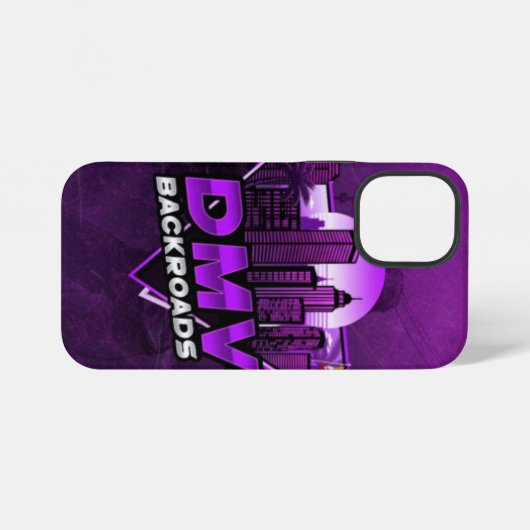 DMV Backroads Background Phone Case iPhoneケース (裏面横)