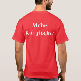 DMV Mehr Kuhglockeのワイシャツの暗闇 Tシャツ
