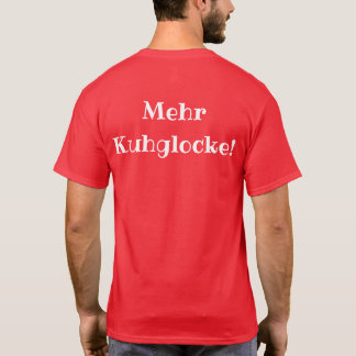 DMV Mehr Kuhglockeのワイシャツの暗闇 Tシャツ