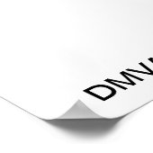 DMVA1 Honor Guard Facing Movationsポスター ポスター (角)