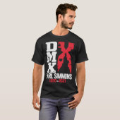 DMX Rapper Earl SimmonsDark Man X Ruff Ryders [HIs Tシャツ (正面フル)