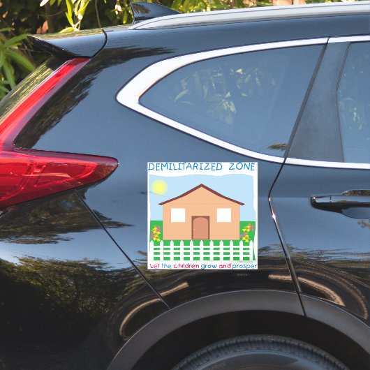 DMZ非武装地帯ピースチークグラス シール (車体側面)