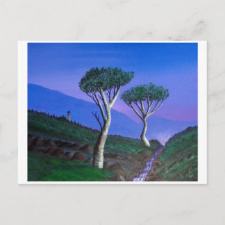 DMZ韓国の近く ポストカード