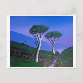 DMZ韓国の近く ポストカード