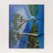 DMZ Korea River Lookout Tower付近 ジグソーパズル (縦)