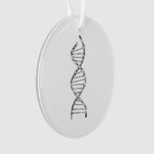 DNAおもしろいサイクリング自転車チェーンマウンテンバイクラブ オーナメント (正面)