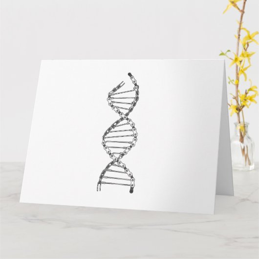 DNAおもしろいサイクリング自転車チェーンマウンテンバイクラブ カード (黄色い花)