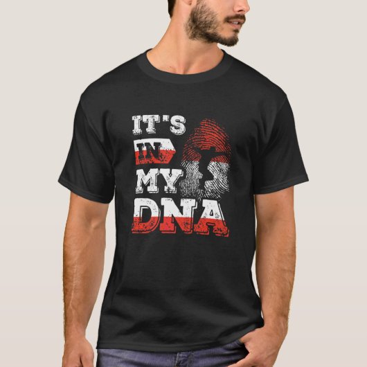 DNAに刻まれたパルクール Tシャツ (正面)