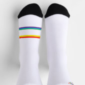 DNAに馬 Rainbow クルーソックス ソックス (上部)