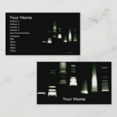 DNAのゲルの電気泳動の名刺(改良される) 名刺 (正面/裏面)