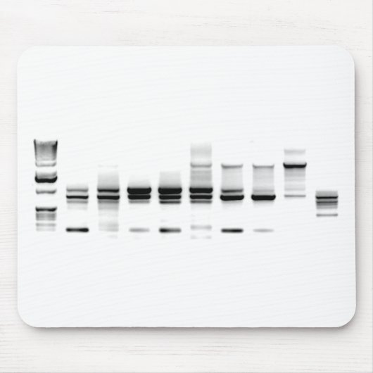 DNAのゲル マウスパッド (正面)