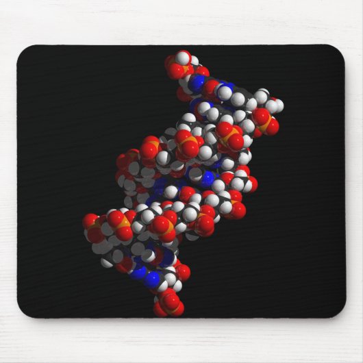 DNAの二重螺旋モデル マウスパッド (正面)