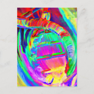 DNAの写しの郵便はがき ポストカード