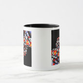 DNAの分子。 DNAの分子モデル マグカップ (中央)