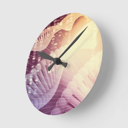 DNAの医学およびバイオテクノロジー化学遺伝子 ラウンド壁時計 (傾斜)