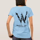 DNAの女の子 Tシャツ (裏面)
