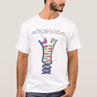 DNAの破壊-人のTシャツ Tシャツ