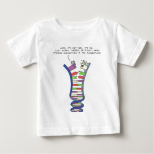 DNAの破壊-幼児Tシャツ ベビーTシャツ