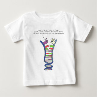 DNAの破壊-幼児Tシャツ ベビーTシャツ