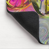 DNAの繊維のアートワーク マウスパッド (コーナー)