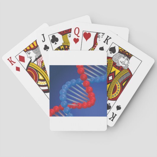 DNAの繊維のトランプ トランプ (裏面)