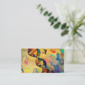 DNAの繊維 名刺 (スタンド正面)