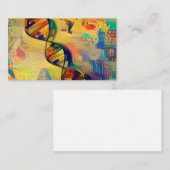 DNAの繊維 名刺 (正面/裏面)