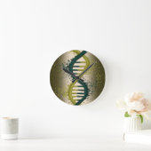 DNAの芸術の柱時計 ラウンド壁時計 (ホーム)