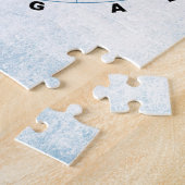 DNAの遺伝コードの図表 ジグソーパズル (側面)