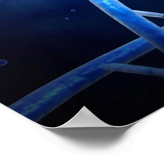 Dnaの顕微鏡的見解 ポスター (角)