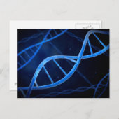 Dnaの顕微鏡的見解 ポストカード (正面/裏面)