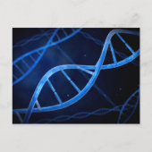 Dnaの顕微鏡的見解 ポストカード (正面)