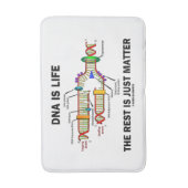 DNAは人生だ残りは問題のユーモアである バスマット (正面縦)